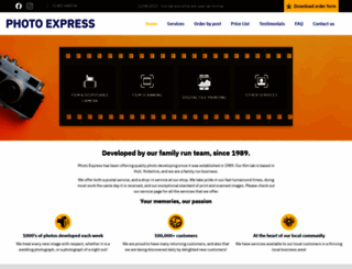 photo-express.co.uk screenshot