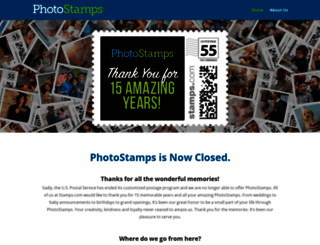 photo.stamps.com screenshot