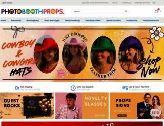 photobooth-props.co.uk screenshot