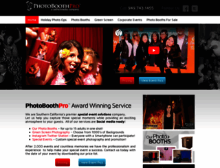 photoboothpro.com screenshot