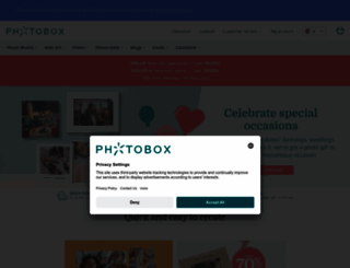 photobox.com screenshot