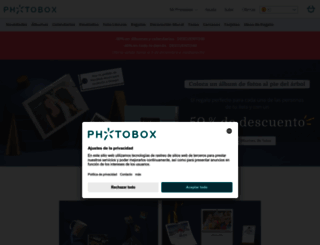 photobox.es screenshot