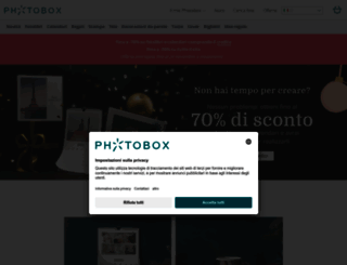 photobox.it screenshot