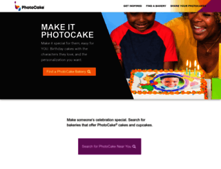 photocake.com screenshot