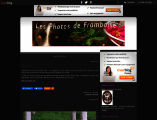 photoframboise.over-blog.com screenshot