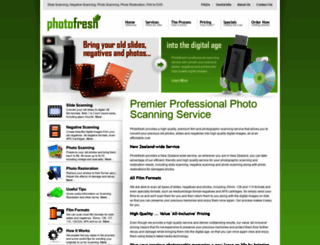 photofresh.co.nz screenshot
