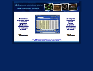 photogallerygenerator.com screenshot