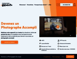 photographe-accompli.com screenshot
