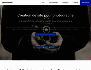 photographes.com screenshot