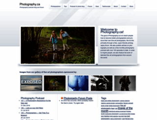 photography.ca screenshot