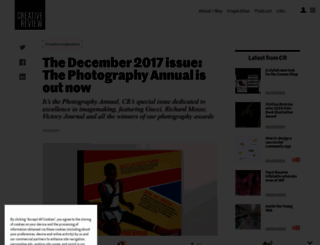 photographyannual.creativereview.co.uk screenshot