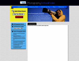photographyschoolfinder.com screenshot