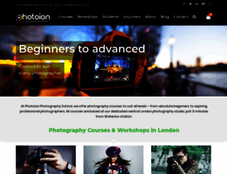 photoion.co.uk screenshot