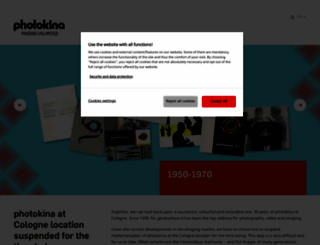 photokina-cologne.com screenshot