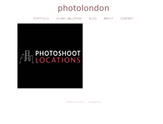 photolondon.zenfolio.com screenshot