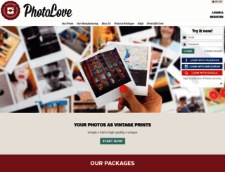 photoloveprints.com screenshot