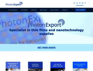 photonexport.com screenshot