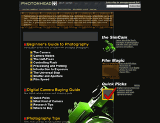 photonhead.com screenshot