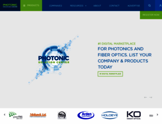 photonicsolutioncenter.com screenshot