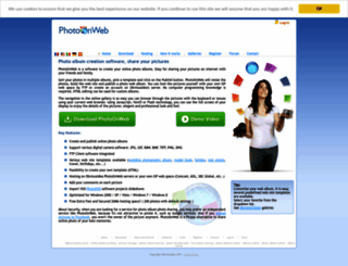 photoonweb.com screenshot