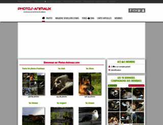 photos-animaux.com screenshot