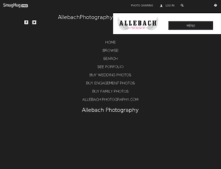photos.allebachphotography.com screenshot