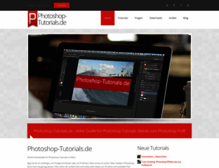 photoshop-tutorials.de screenshot
