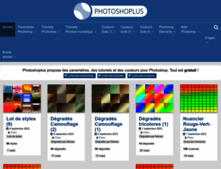 photoshoplus.fr screenshot