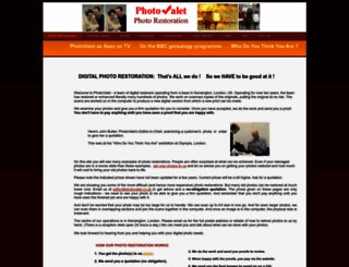 photovalet.co.uk screenshot