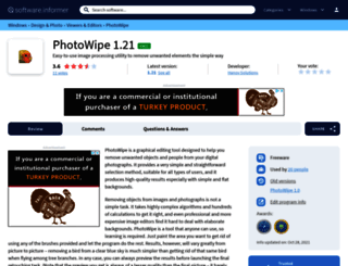 photowipe.software.informer.com screenshot
