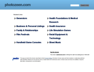 photozeen.com screenshot