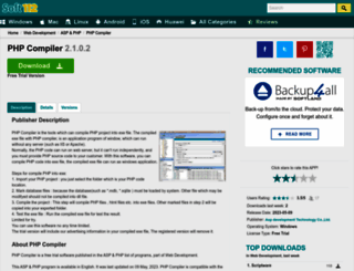 php-compiler.soft112.com screenshot