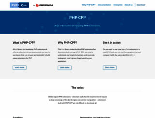 php-cpp.com screenshot