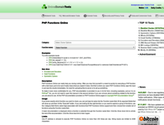 php-functions.online-domain-tools.com screenshot