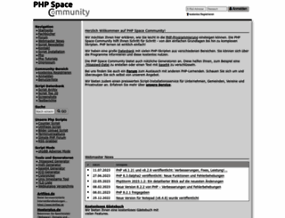 php-space.info screenshot