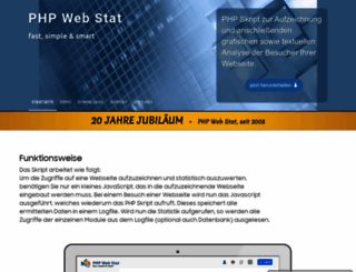 php-web-statistik.de screenshot