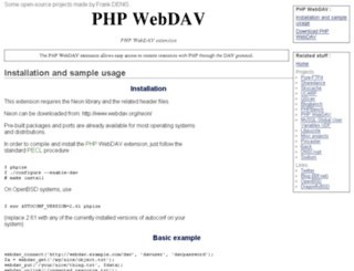 php-webdav.pureftpd.org screenshot