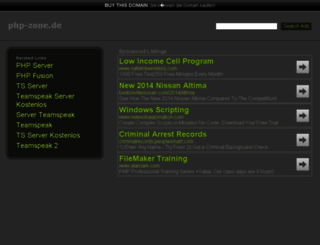 php-zone.de screenshot