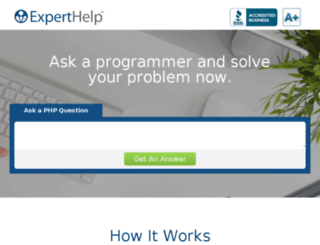 php.experthelp.com screenshot