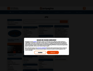 php.startpagina.nl screenshot