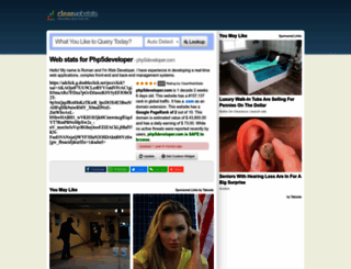php5developer.com.clearwebstats.com screenshot