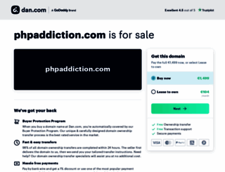 phpaddiction.com screenshot