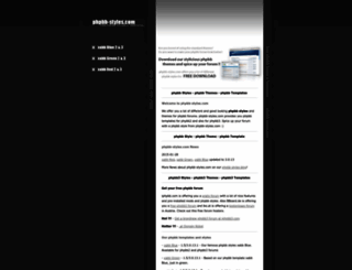 phpbb-styles.com screenshot