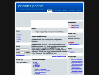 phpbb3portal.com screenshot