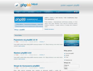 phpbbhelp.pl screenshot