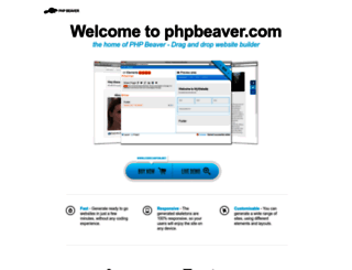 phpbeaver.com screenshot