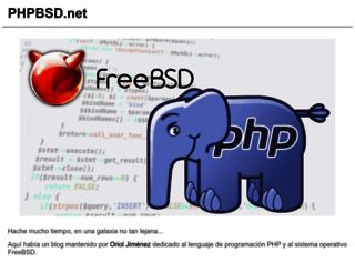 phpbsd.net screenshot