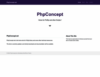 phpconcept.net screenshot