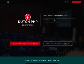 phpconference.nl screenshot