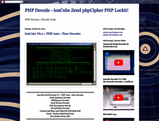 phpdecode.blogspot.com screenshot